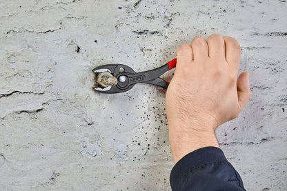 Knipex 82 01 200 - Alicate agarre frontal ajustable Knipex TwinGrip 200 mm. con mangos PVC - Ferrotecnia