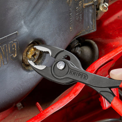 Knipex 82 01 200 - Alicate agarre frontal ajustable Knipex TwinGrip 200 mm. con mangos PVC - Ferrotecnia