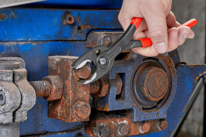 Knipex 82 01 200 - Alicate agarre frontal ajustable Knipex TwinGrip 200 mm. con mangos PVC - Ferrotecnia