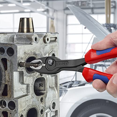 Knipex 82 02 200 - Alicate agarre frontal ajustable Knipex TwinGrip 200 mm. con mangos bicomponentes - Ferrotecnia