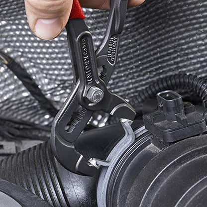 Knipex 85 51 250 A - Tenaza para abrazaderas Knipex 250 mm. con mangos PVC - Ferrotecnia