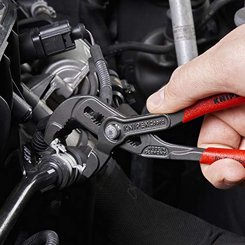 Knipex 85 51 250 A - Tenaza para abrazaderas Knipex 250 mm. con mangos PVC - Ferrotecnia