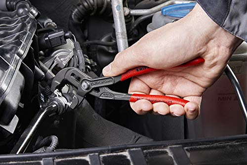 Knipex 85 51 250 A - Tenaza para abrazaderas Knipex 250 mm. con mangos PVC - Ferrotecnia