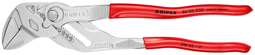 Knipex 86 03 250 - Tenaza llave 250 mm con mangos PVC - Ferrotecnia