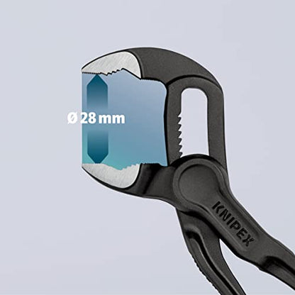 Knipex 87 00 100 - Tenaza Knipex Cobra® 100 mm. con mangos metálicos - Ferrotecnia