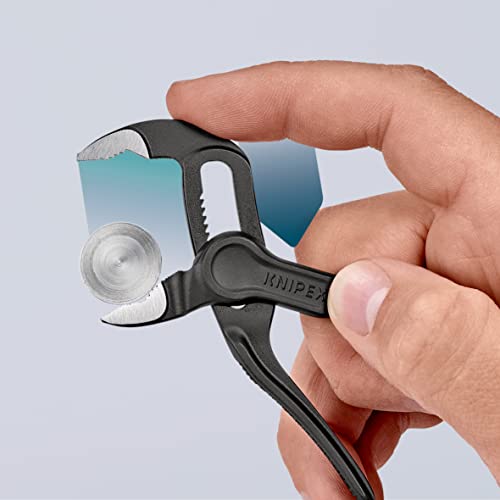 Knipex 87 00 100 - Tenaza Knipex Cobra® 100 mm. con mangos metálicos - Ferrotecnia