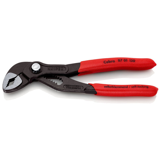 Knipex 87 01 150 - Tenaza Cobra® 150 mm con mangos PVC - Ferrotecnia