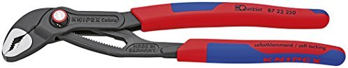 Knipex 87 21 250 - Tenaza Knipex Cobra® QuickSet 250 mm. con mangos PVC - Ferrotecnia
