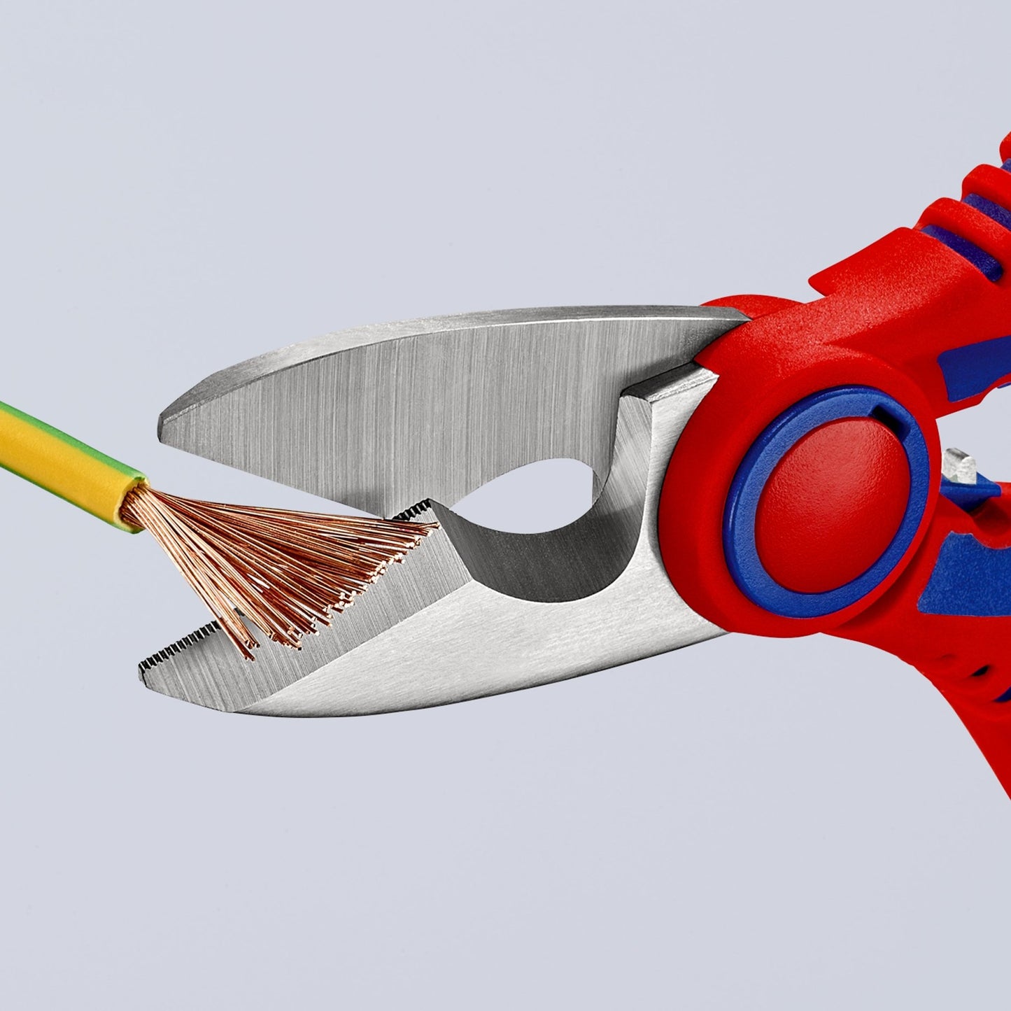 Knipex 95 05 10 SB - Tijera de electricista Knipex (en embalaje autoservicio) - Ferrotecnia