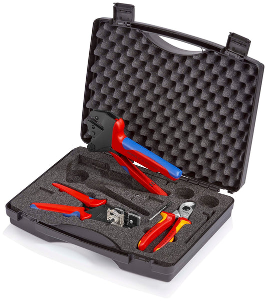 Knipex 97 91 03 - Maleta de herramientas para aplicaciones fotovoltaicas - Ferrotecnia