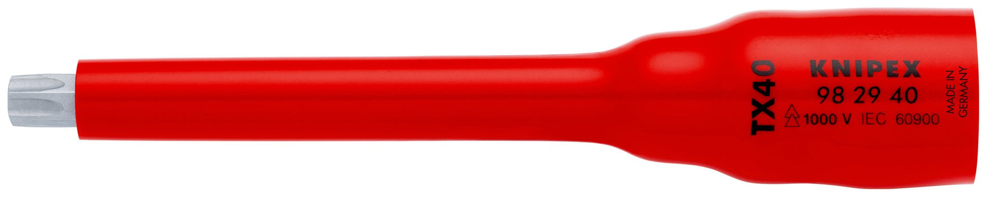 Knipex 98 29 40 - Vaso (doble hexágono) - Ferrotecnia