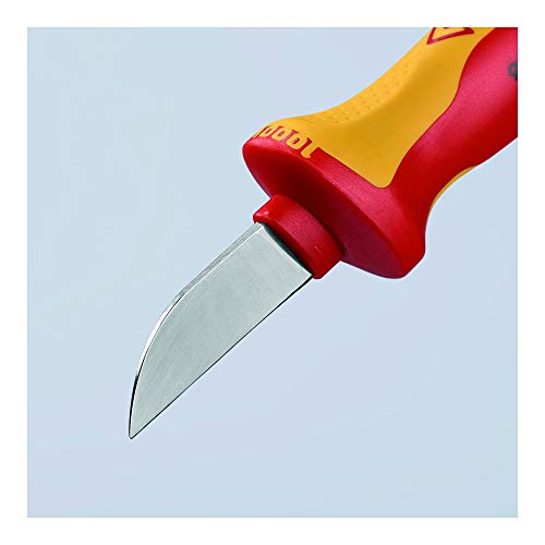 Knipex 98 52 - Cuchillo aislado VDE para cable Knipex 190 mm. - Ferrotecnia