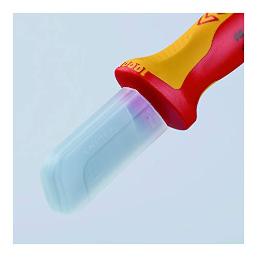 Knipex 98 52 - Cuchillo aislado VDE para cable Knipex 190 mm. - Ferrotecnia