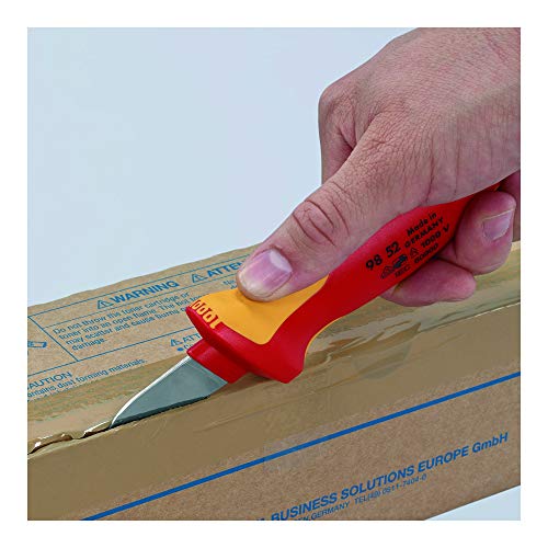 Knipex 98 52 - Cuchillo aislado VDE para cable Knipex 190 mm. - Ferrotecnia