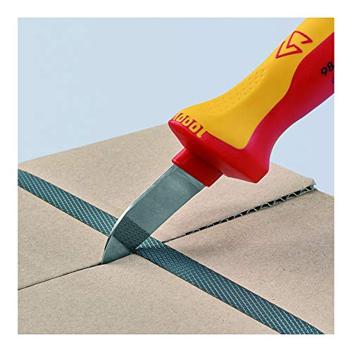 Knipex 98 52 - Cuchillo aislado VDE para cable Knipex 190 mm. - Ferrotecnia
