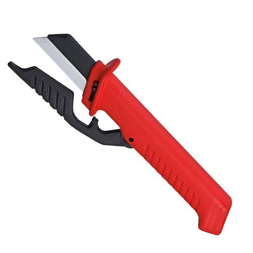 Knipex 98 56 - Cuchillo aislado VDE para cable Knipex 190 mm. - Ferrotecnia