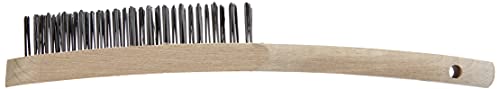LessMann 100031 - Hand brushes 3 rows steel wire STA straight approx. 0,35 mm "LESSMANN" - Ferrotecnia