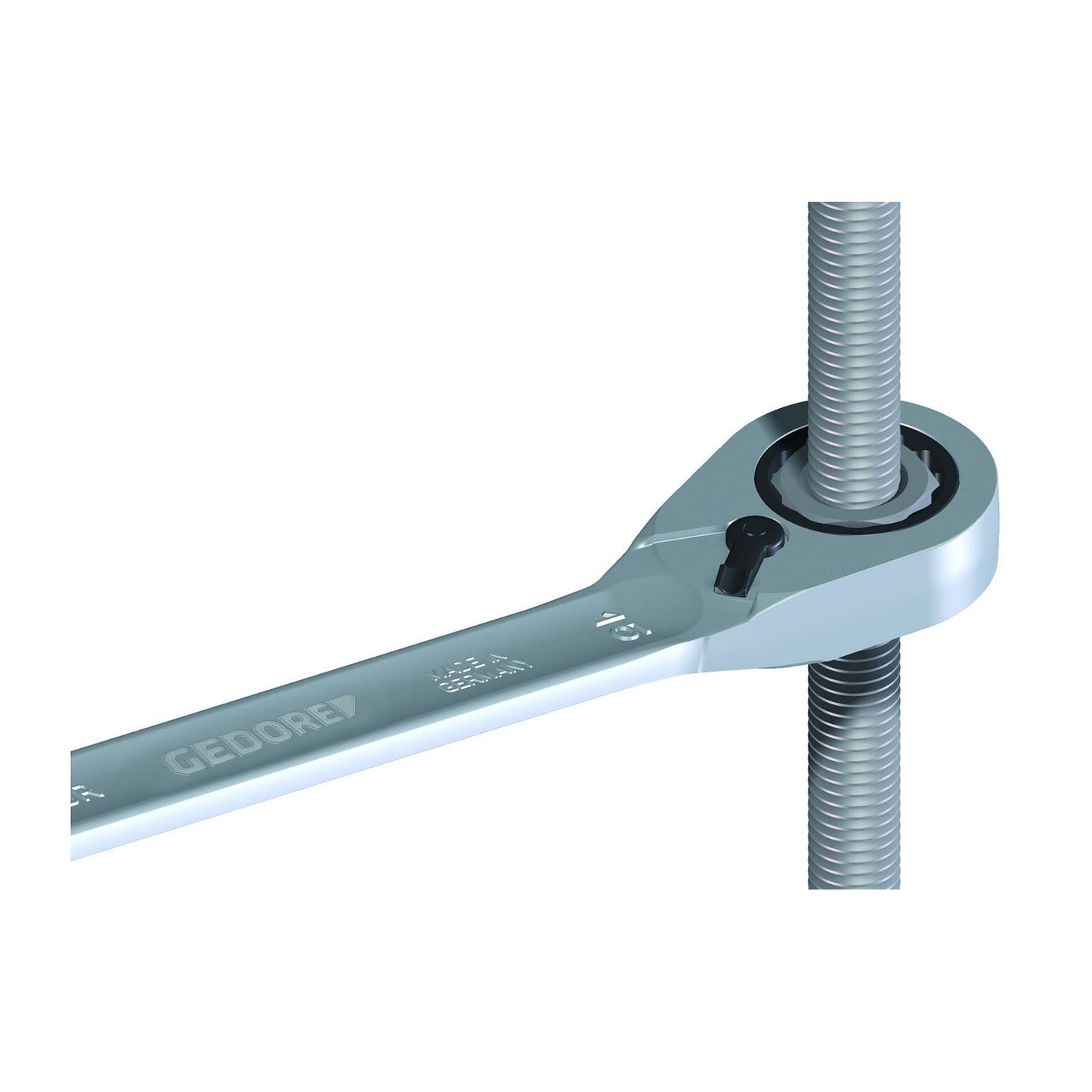 GEDORE 7 UR 10 - Ratchet combination wrench, 10mm (2297272)