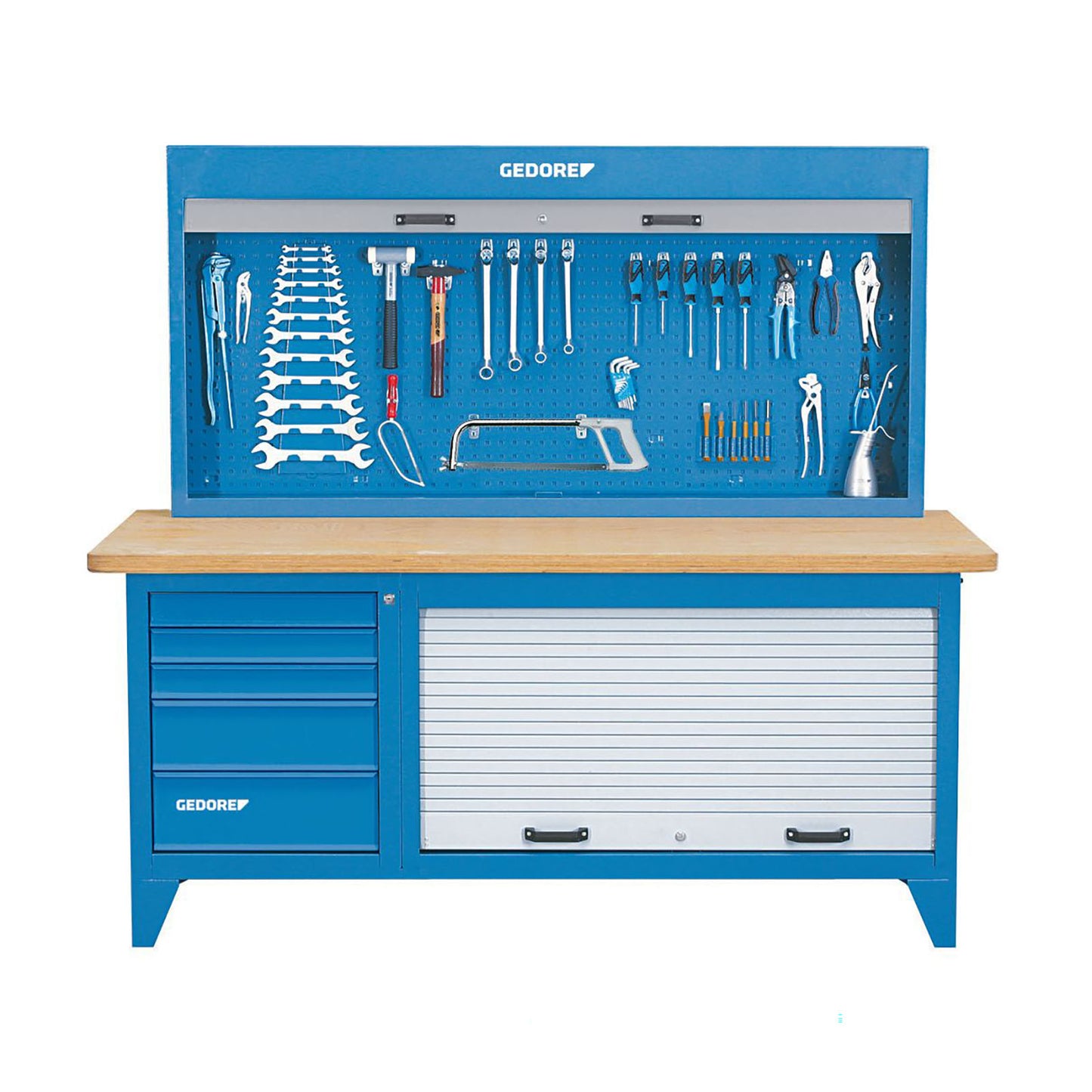 GEDORE BR 1500 LH - Workbench with cabinet (6618210)