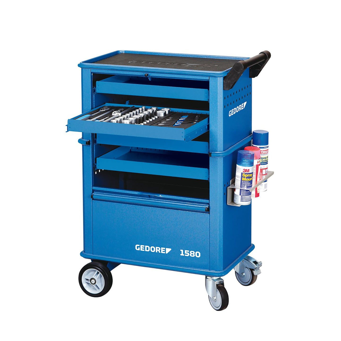 GEDORE 1580 - Workshop trolley with 4 drawers (6627550)