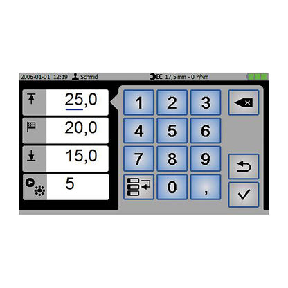 GEDORE ETQR DS - Unidad de pantalla E-torc Q R con escáner (3035174)
