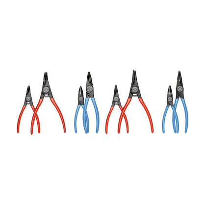 GEDORE S 8028 - Assortment of 8 Circlip Pliers (2148692)