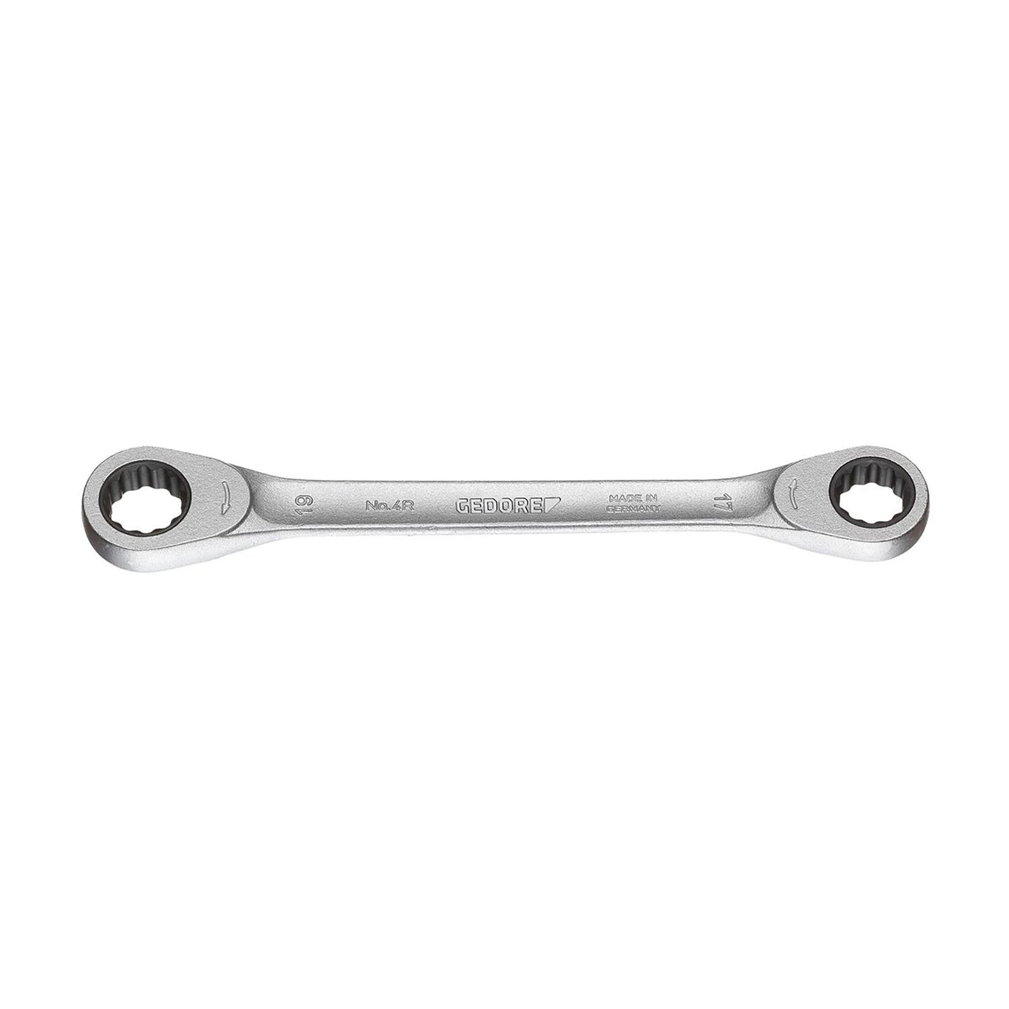 GEDORE 4 R 18X19 - Flat ratchet wrench, 18x19 (2306832)