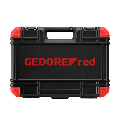 GEDORE red R61003114 - Juego de llaves de vaso 1/2" hexagonal 10-32 mm, 14 piezas (3300008)