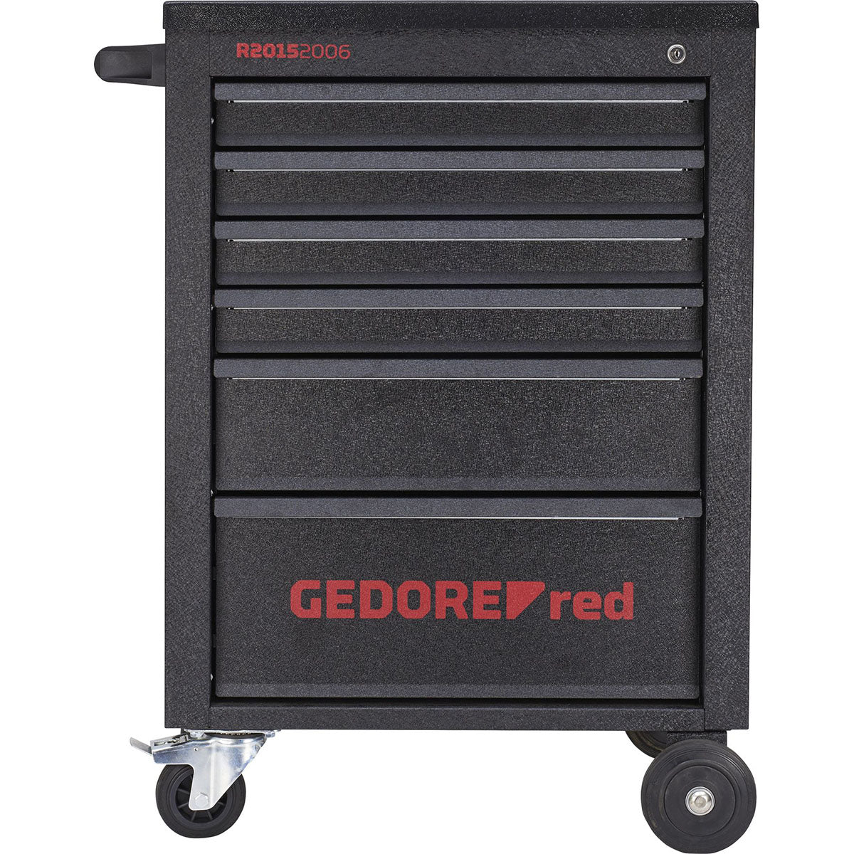 GEDORE red R21562002 - MECHANIC workshop trolley black with assortment of 166 tools (3300013)