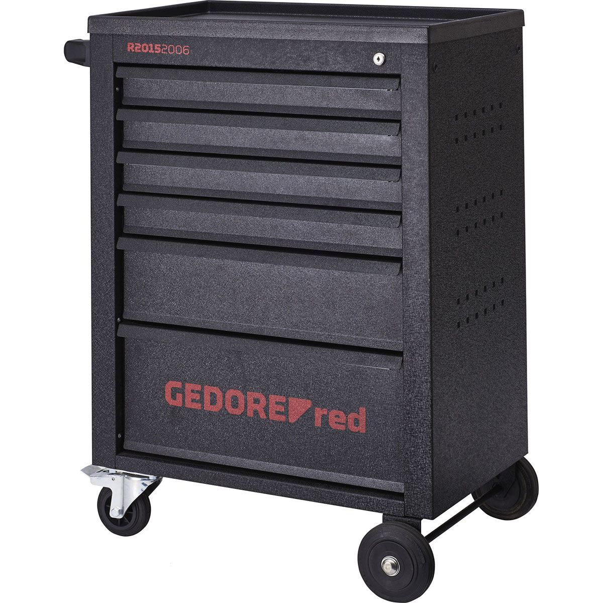 GEDORE red R20152006 - MECHANIC black workshop trolley, with 6 drawers 910x628x418 mm (3300012)