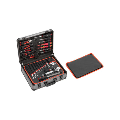 GEDORE red R46007138 - Juego de herramientas ALLROUND en maleta de aluminio, 138 piezas (3300189)
