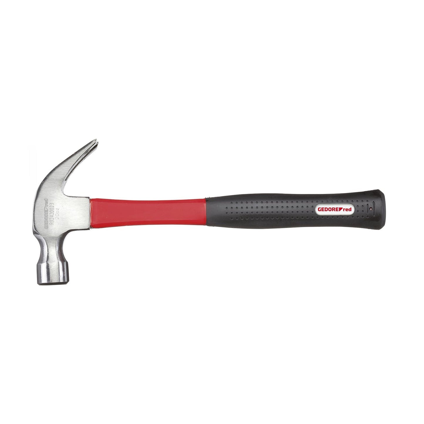 GEDORE red R92420023 - Claw hammer, American type 570 g fiberglass (3300782)