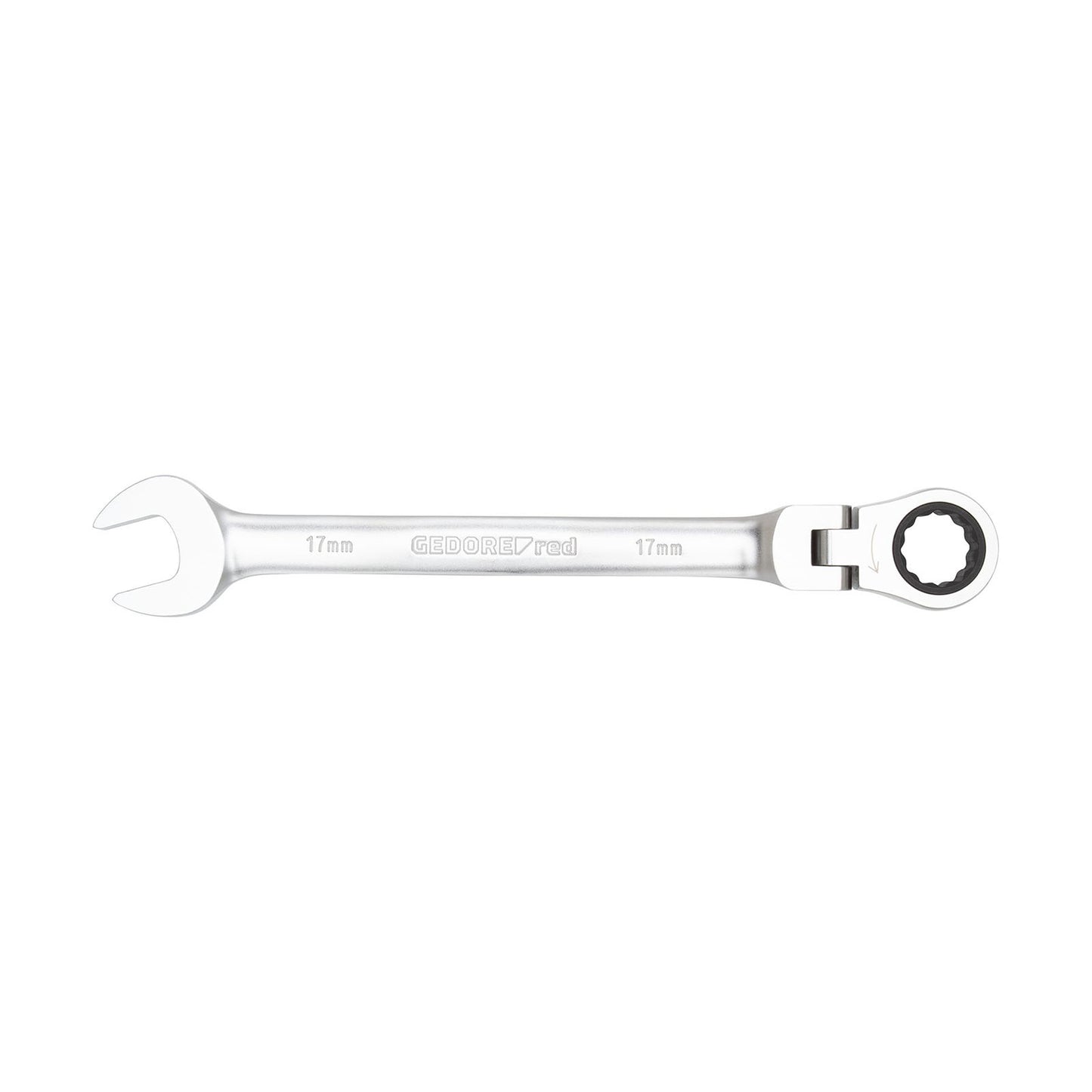 GEDORE red R07300170 - Articulated ratchet combination wrench 17 mm 231 mm (3300883)