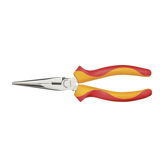 GEDORE red R29500200 - VDE semi-round nose pliers L=200 mm, 2-component handle (3301411)