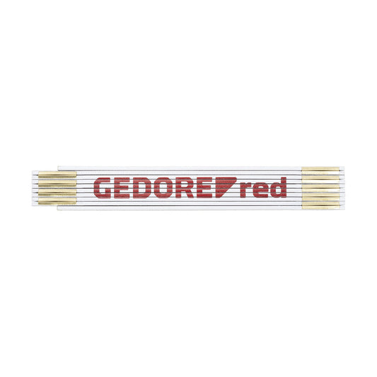 GEDORE rouge R94500002 - Mètre pliable L=2 m, classe III, hêtre (3301426)