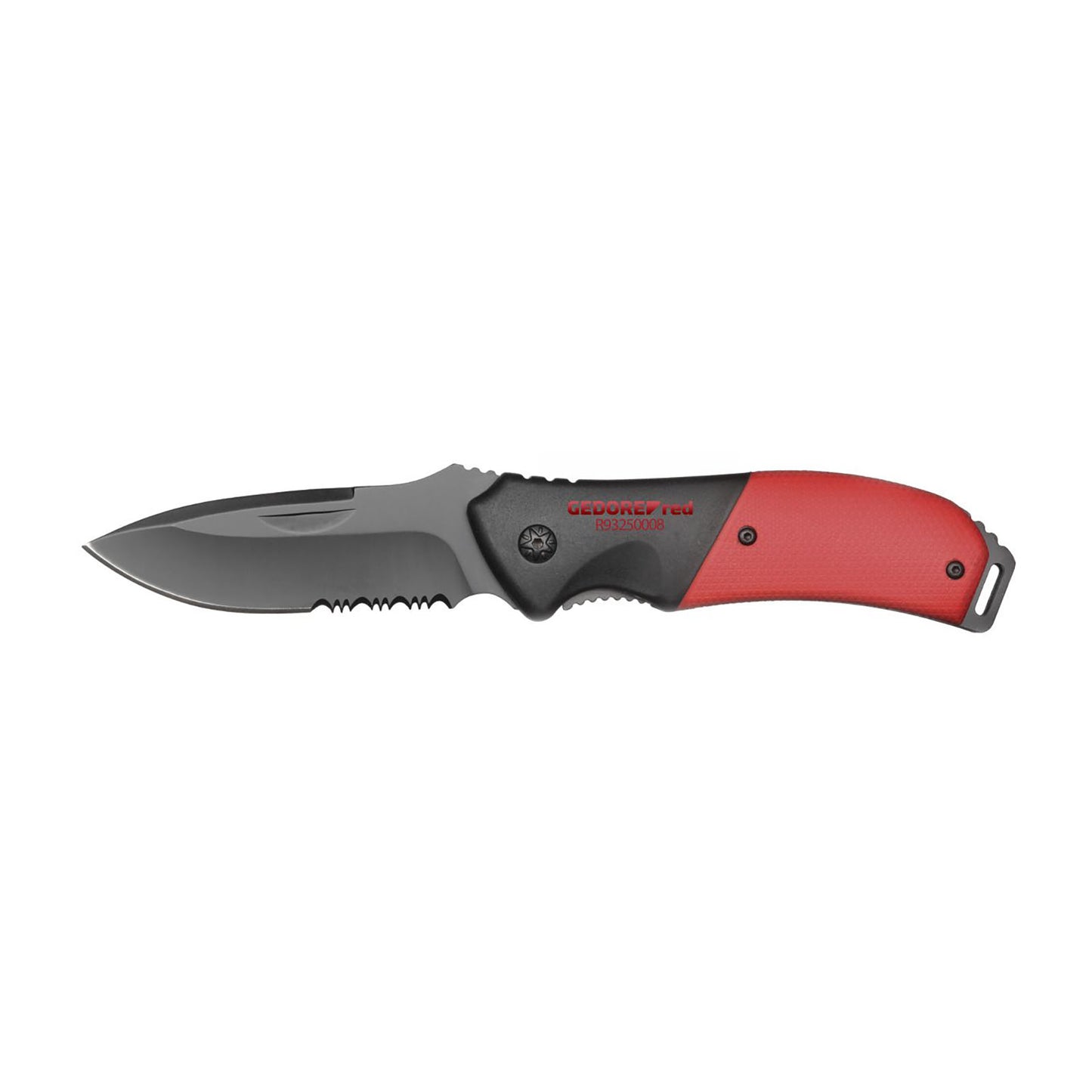 GEDORE red R93250008 - Pocket knife, 87 mm long, 2-component handle (3301615)