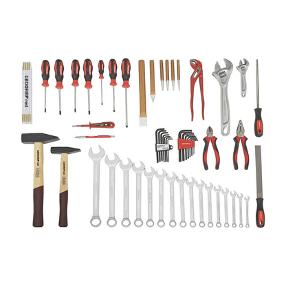 GEDORE red R21000059 - ALLROUND tool set 59 pieces, without box (3301632)