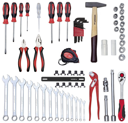 GEDORE red R21000057 - SCHRAUBER tool set, 57 pieces (3301637)