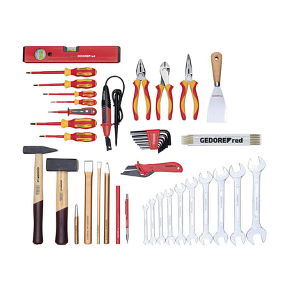 GEDORE red R21000042 - ELECTRICAL tool set 42 pieces (3301646)