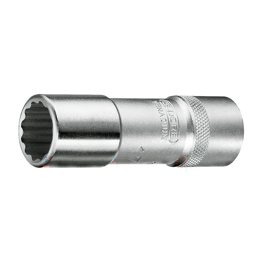 GEDORE D 19 L 27 - Long UD Socket 1/2", 27 mm (6141060)