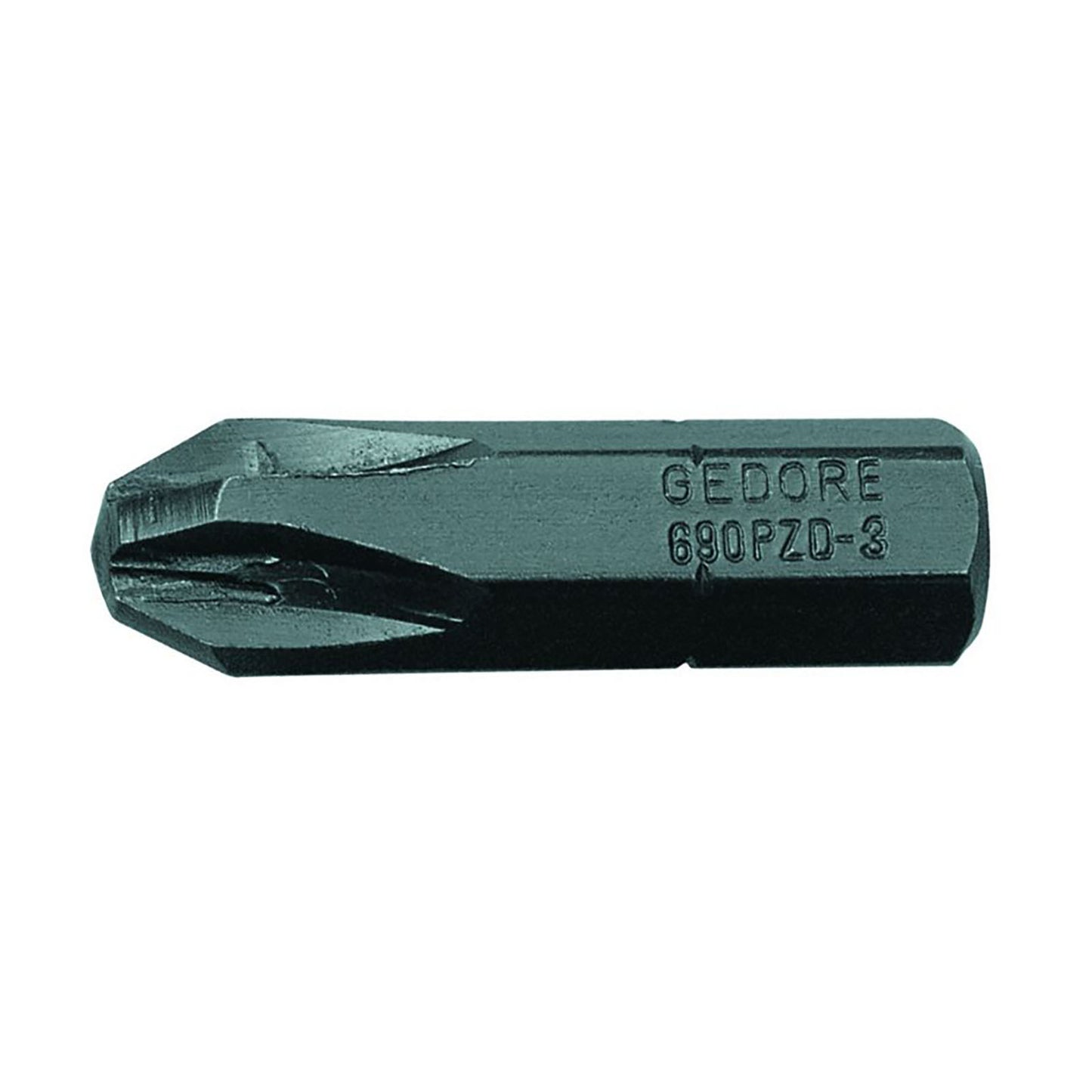 GEDORE 690 PZD 2 S-010 - Embout 1/4", PZ 2 (6552870)