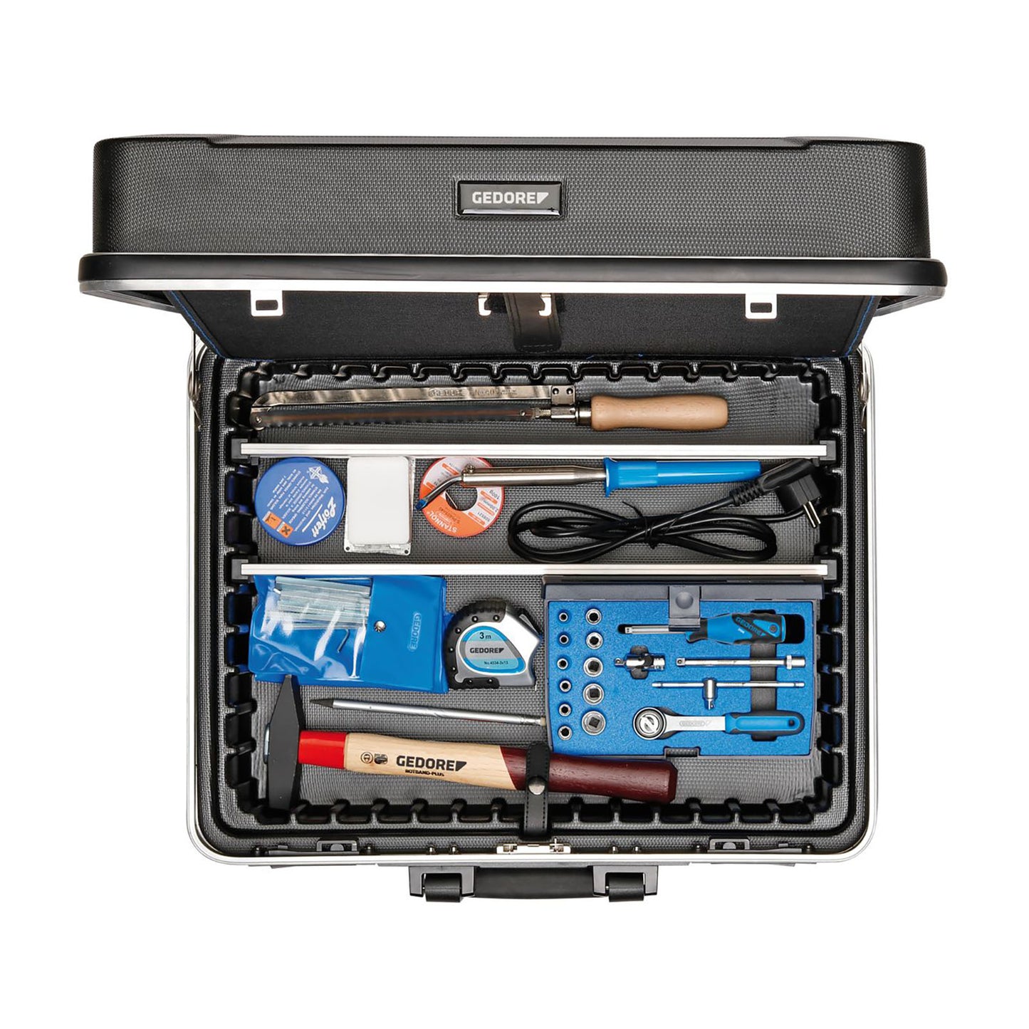 GEDORE 1090 - Electrician tools suitcase (6601590)