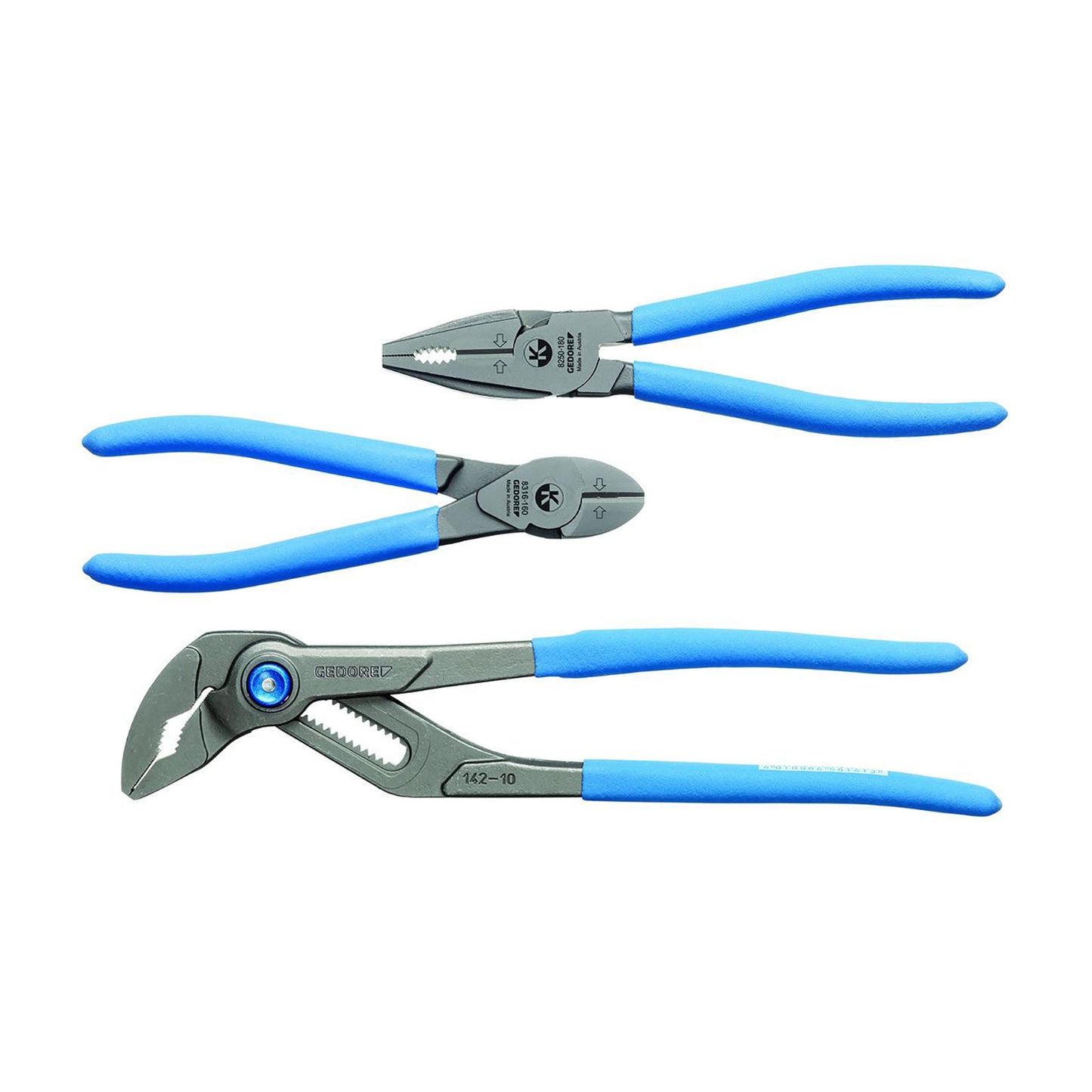 GEDORE S 8303 TL - Pliers Assortment, 3 Pieces (6703910)