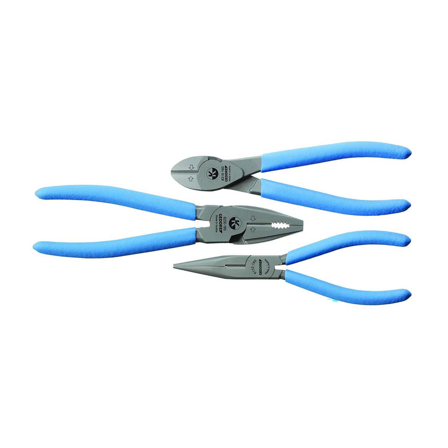 GEDORE S 8003 TL - Pliers Assortment, 3 Pieces (6755470)