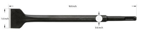 Rennsteig 210 40001 SB - Puntero Rennsteig SDS max 400 mm. (en embalaje autoservicio) - Ferrotecnia