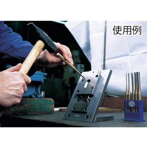 Rennsteig 450 007 0 - Botador cilíndrico octogonal Rennsteig 7 mm. - Ferrotecnia