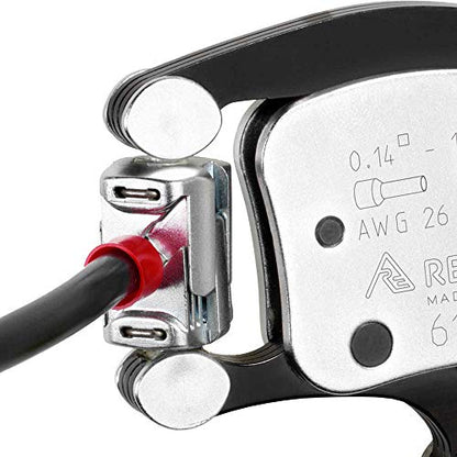 Rennsteig 610 190 6 - Crimpadora autoajustable Rennsteig Twistor 16 para punteras huecas de 0,14 a 16 mm2 (crimpado en cuadradillo) - Ferrotecnia