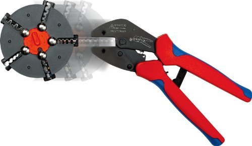 Rennsteig 629 005 3 - Alicate para crimpar Rennsteig MultiCrimp (con 5 mordazas) - Ferrotecnia