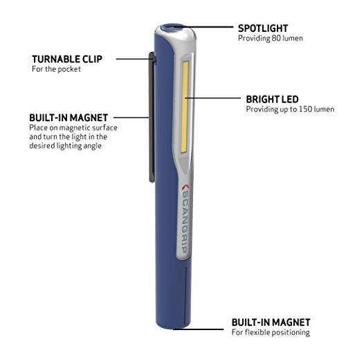 Scangrip 035116 - Lámpara de trabajo Scangrip MAG PEN 3 - Ferrotecnia