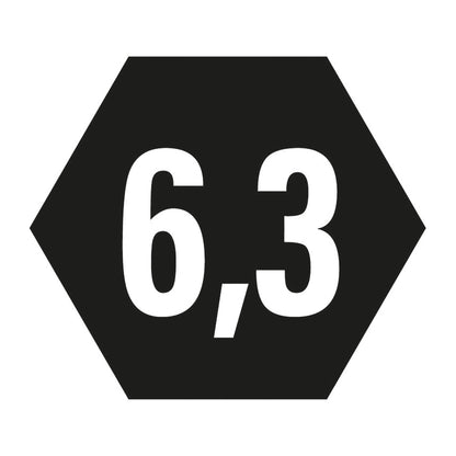 GEDORE 685 8 S-010 - Hexagonal Bit 1/4", 8 mm (6539420)